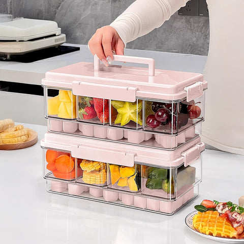 Portable Snackle Box with Ice Pack