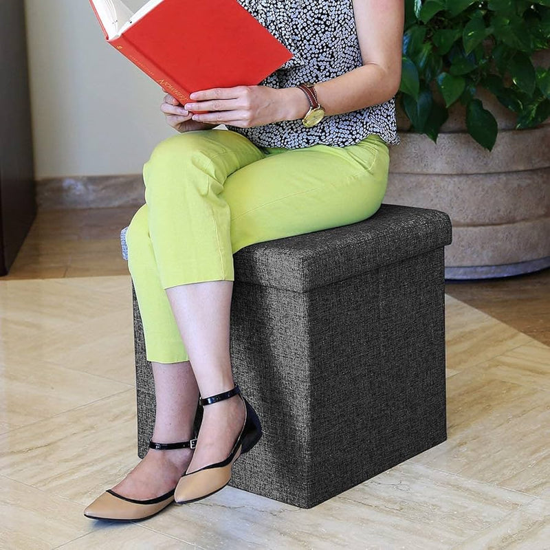 Foldable Storage Stool Cube