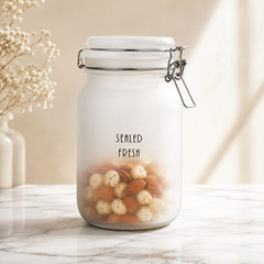 Airtight Round Storage Jars