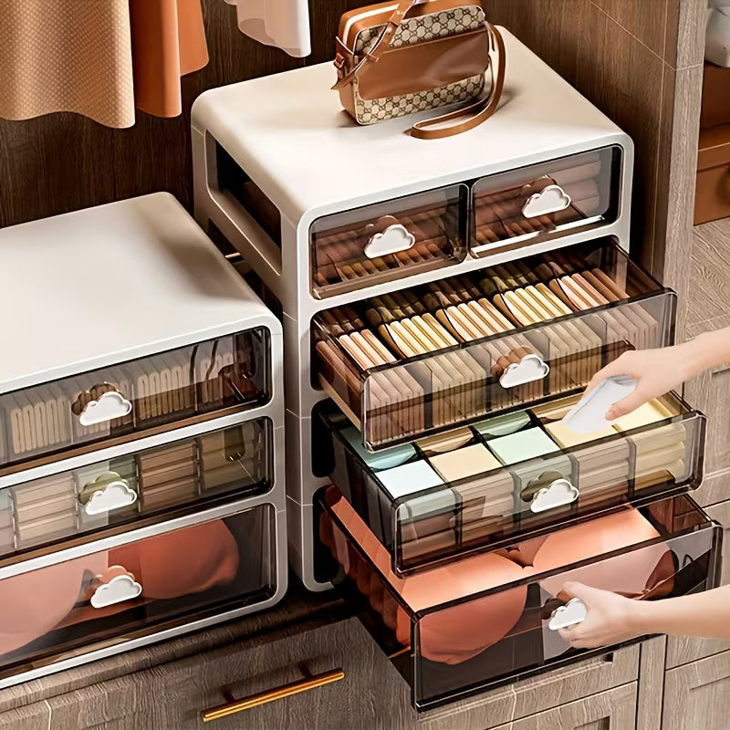 Drawer-style Cloth Organizer