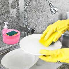 Kitchen Liquid Dispenser (Free Sponge)