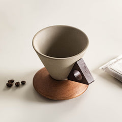 Triangle Cup & Saucer