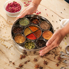 12 in 1 Stainless steel Spices box
