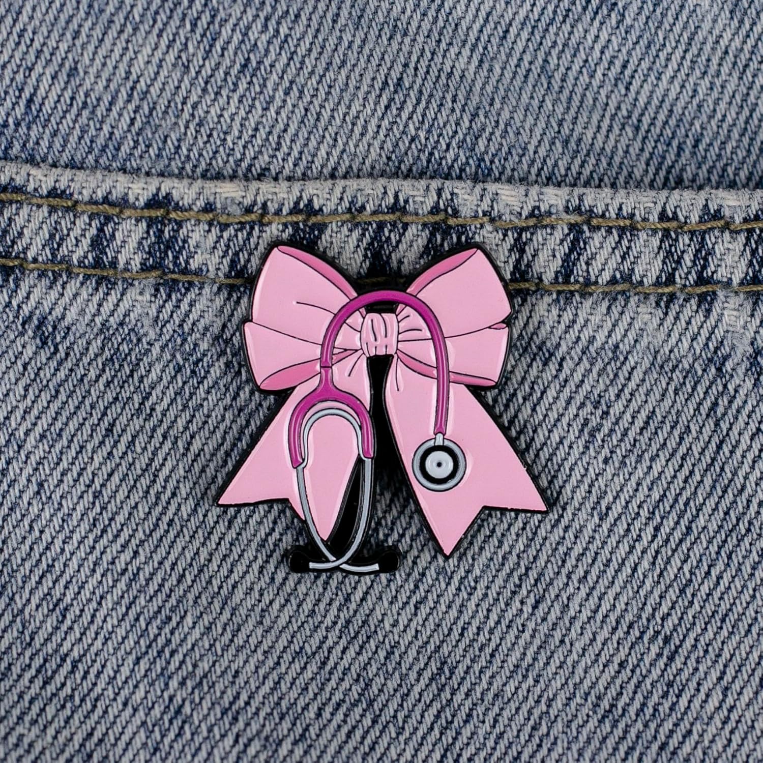 Pink Bow Brooch – Premium Quality Material