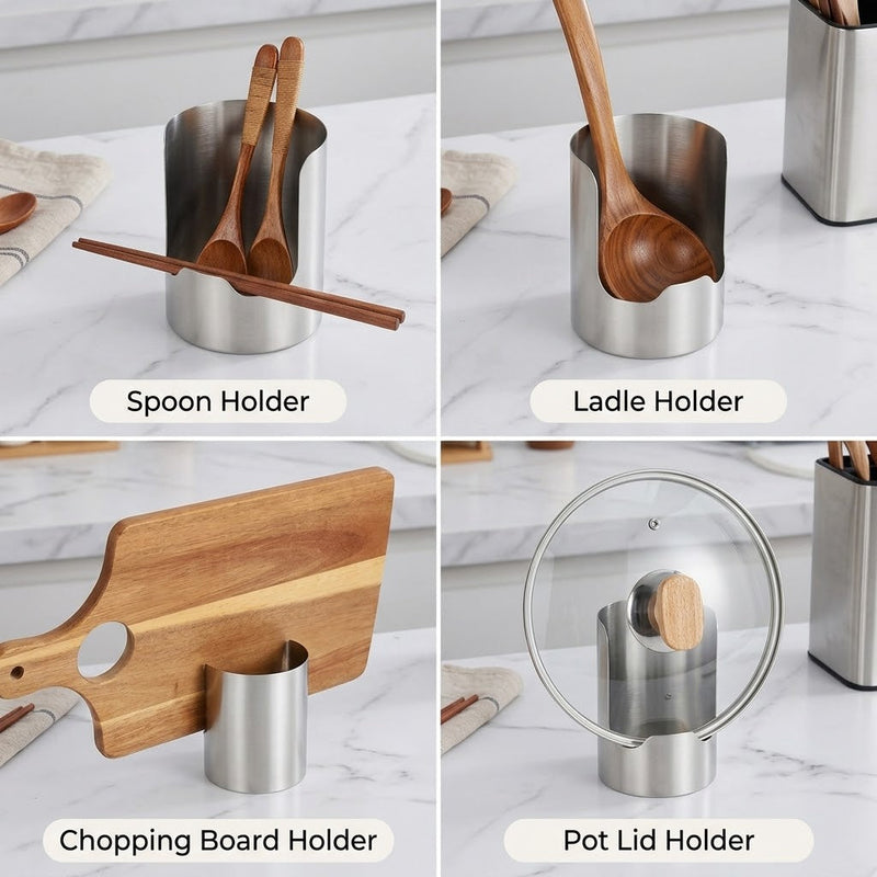 Premium Steel Spoon Rest