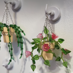 Crystal Hanging Planter