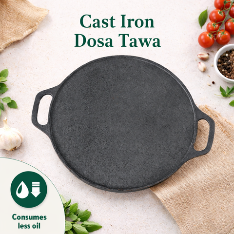 Cast Iron Dosa Tawa