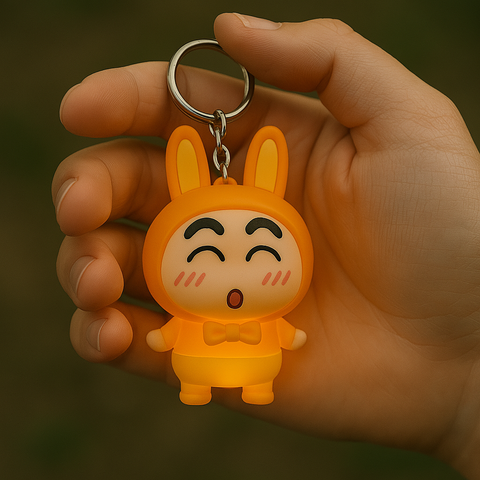 Shinchan Music Keychain