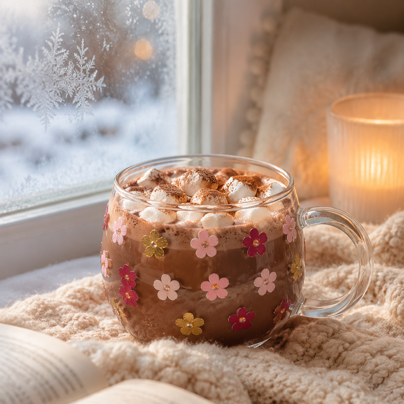 Bloom Glass Mug
