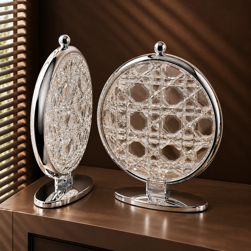 3 Layer Crystal Serving Stand