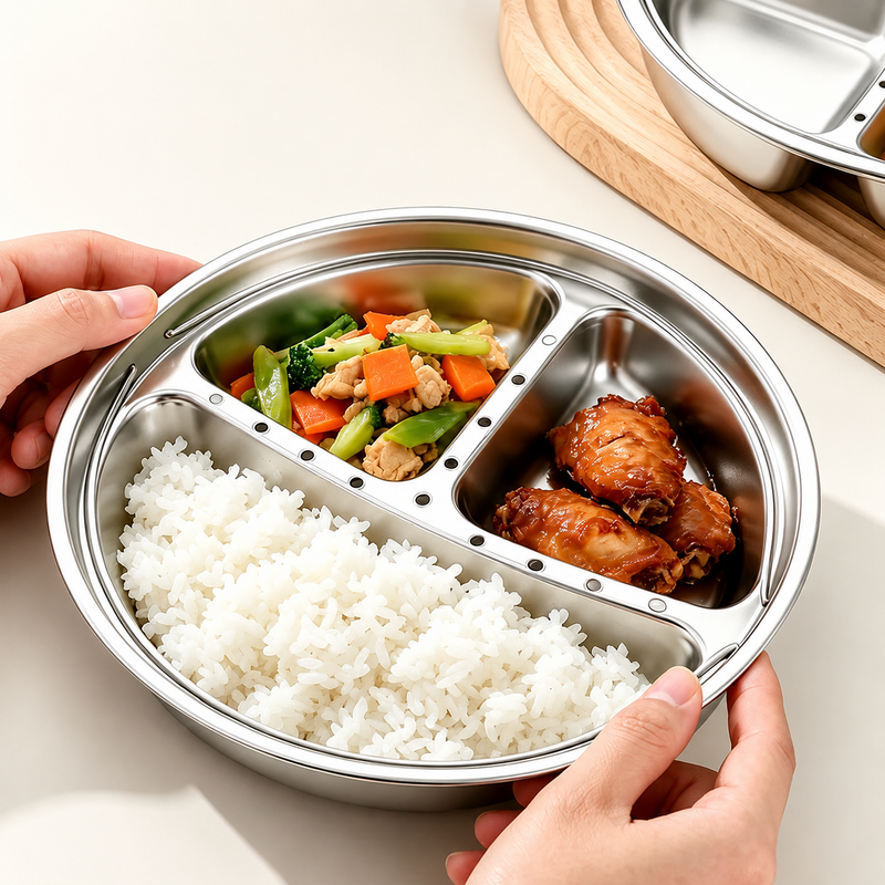 Premium Stainless Steel Steam Plate
