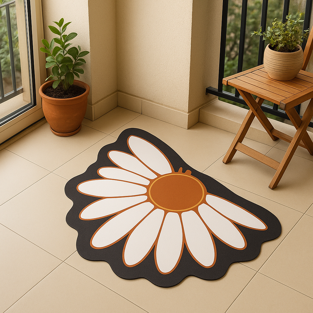 Sunflower Shape Mat