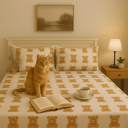 Teddy Bedsheet Set