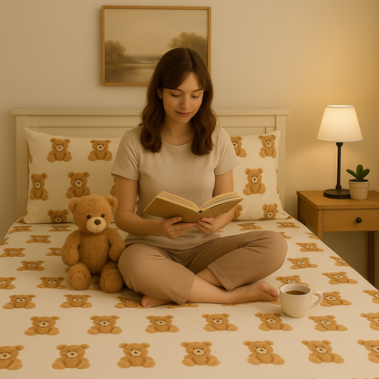 Teddy Bedsheet Set