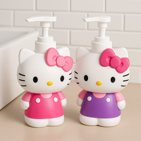Hello Kitty Liquid Dispenser Bottle