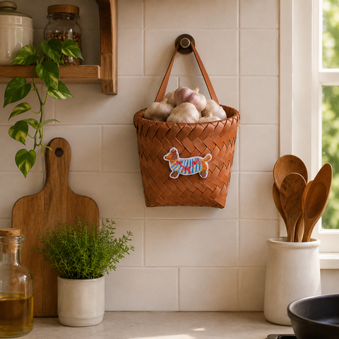 Woven Hanging Storage Basket