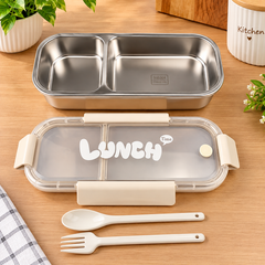 Steel Compartment Lunch Box