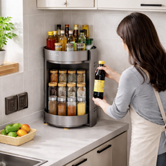 2-Tier Rotating Storage Rack
