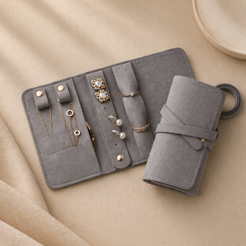 Portable Jewelry Storage Pouch