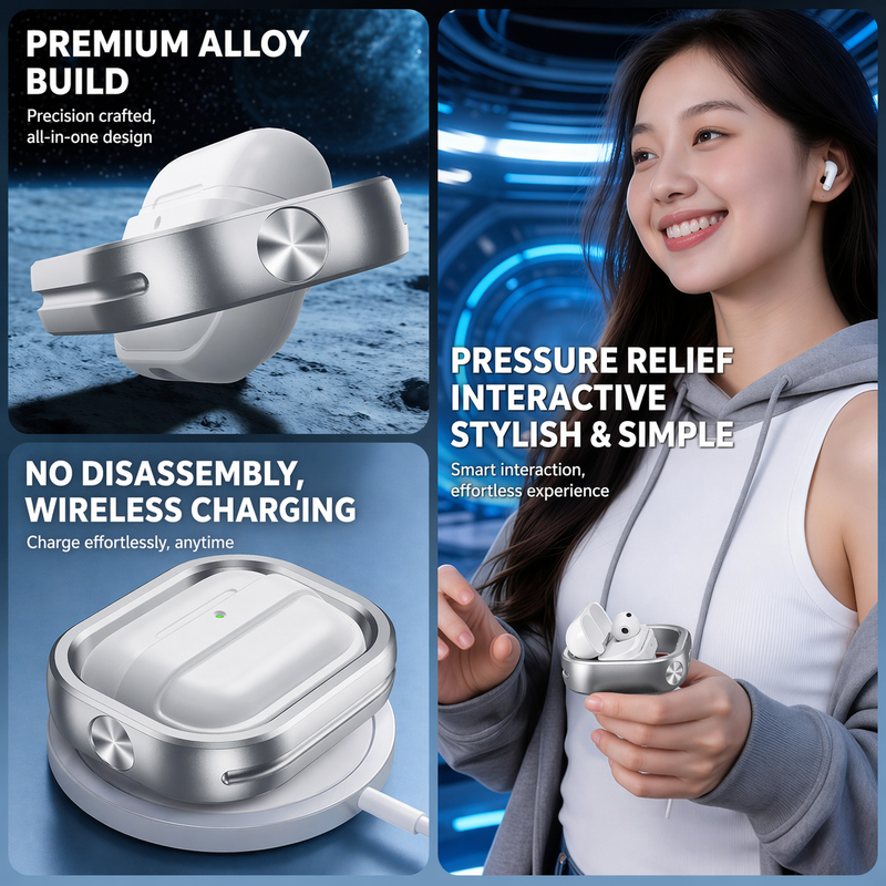 AirPods Rotating Frame Case