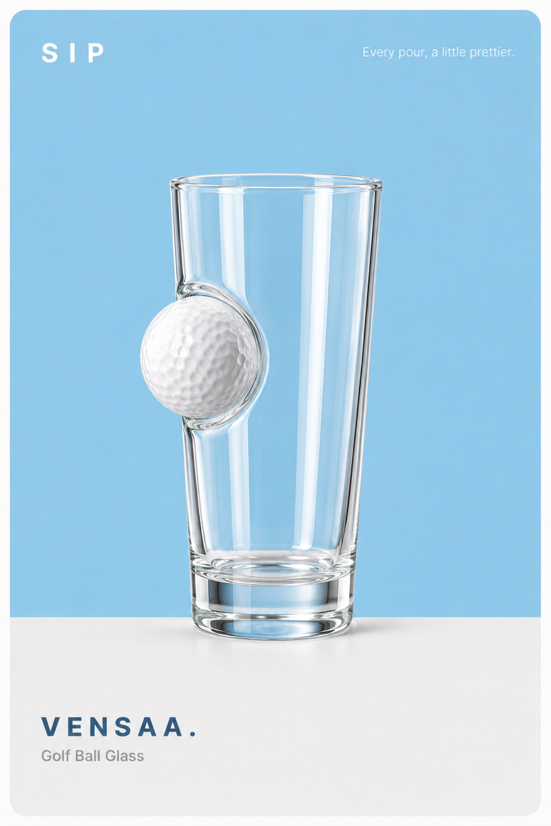 Golf Ball Glass
