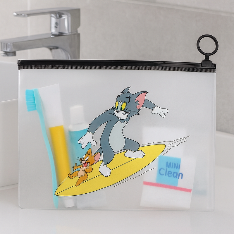 Tom & Jerry Transparent Pouch