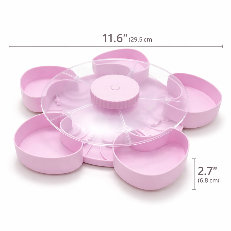 Rotating Snack Tray