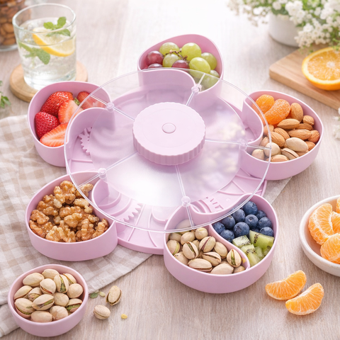 Rotating Snack Tray