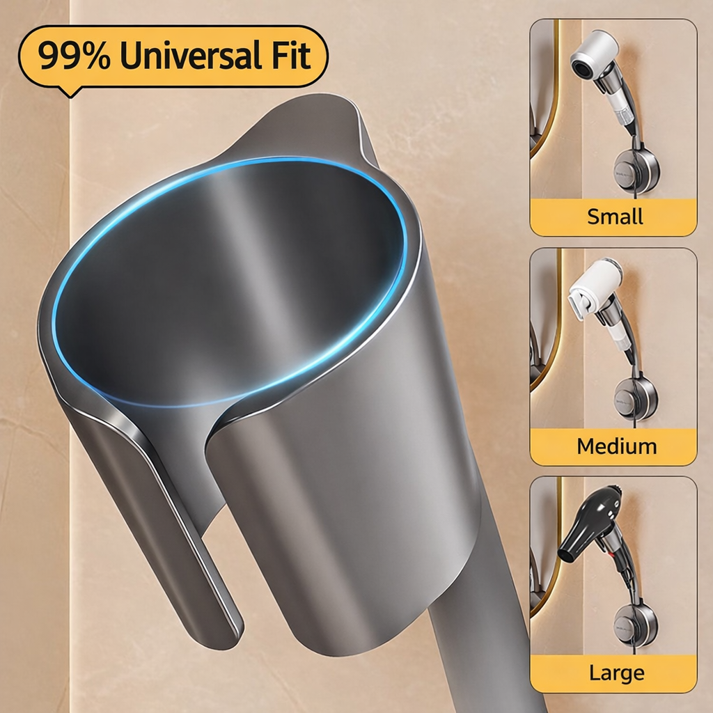 Adjustable Hair Dryer Stand – Sturdy & Durable