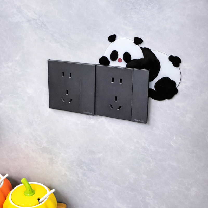 Panda Acrylic Switch Sticker