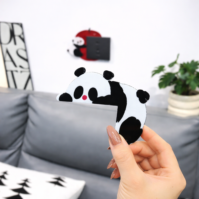 Panda Acrylic Switch Sticker