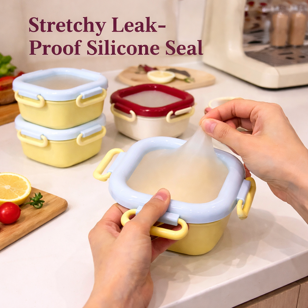 Flexible Lid Food Containers – Food-Grade Material