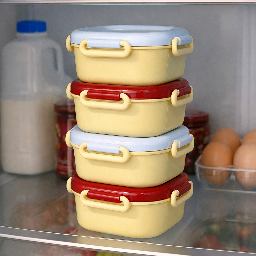 Flexible Lid Food Containers – Portable & Convenient