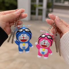 Doraemon Rotating Keychain