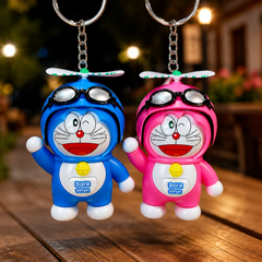 Doraemon Rotating Keychain