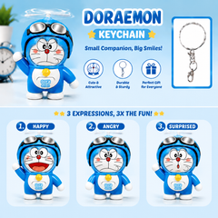 Doraemon Rotating Keychain