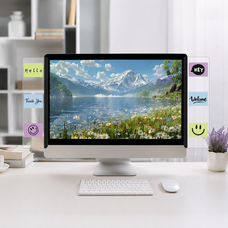 Monitor Note Board