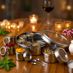 12 in 1 Stainless steel Spices box
