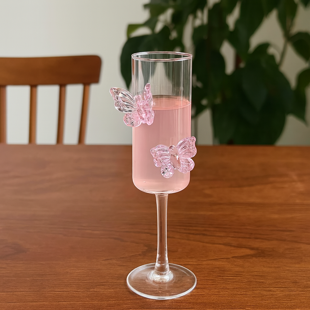 3D Butterfly Glass – Versatile drinkware