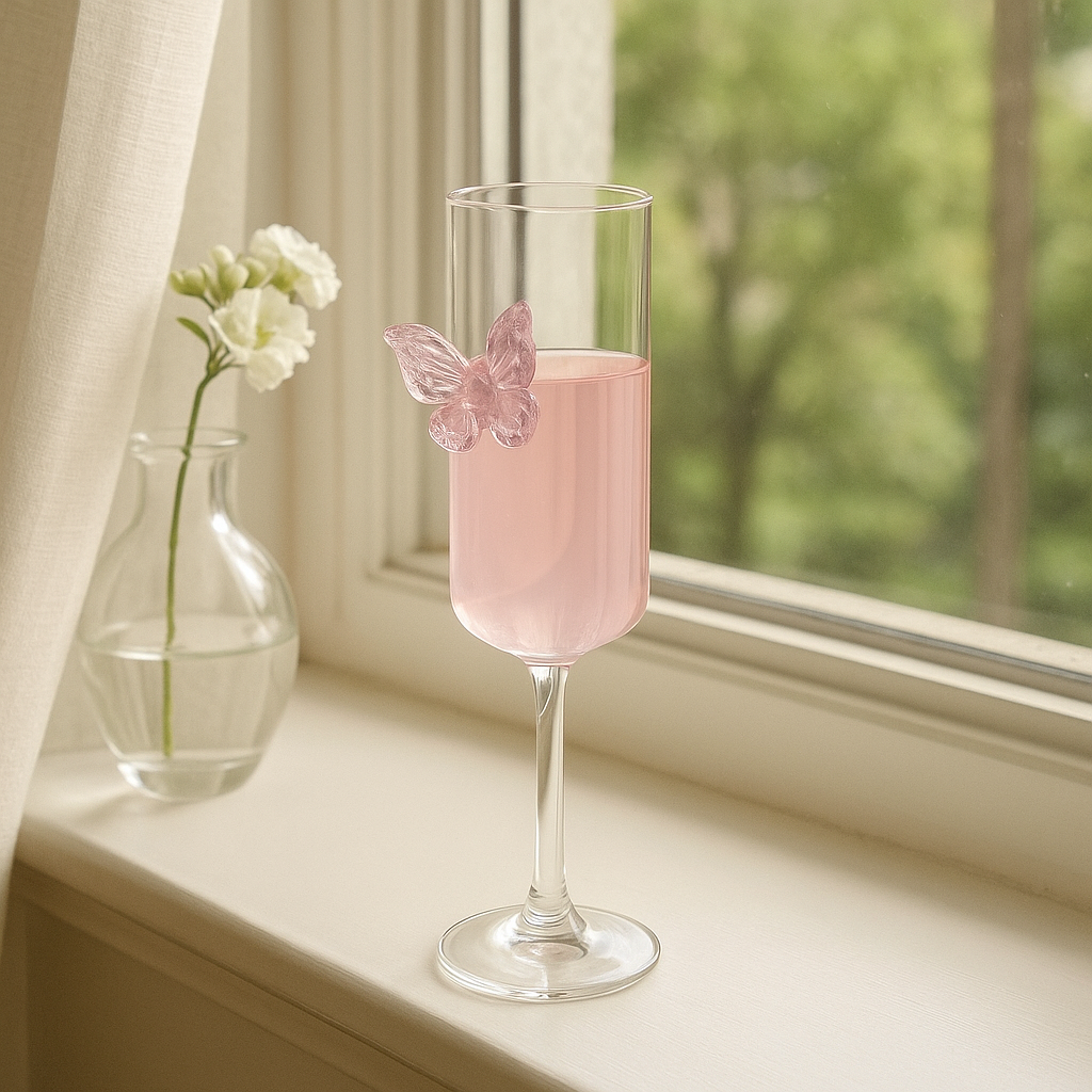 3D Butterfly Glass – Simple care