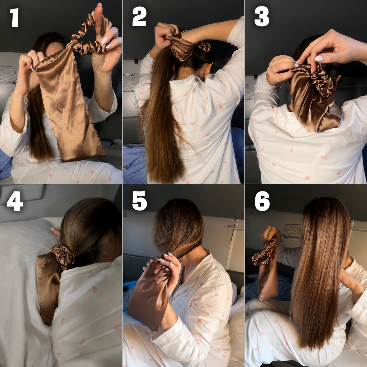Silk Hair Sleeve – Reduces Frizz & Breakage