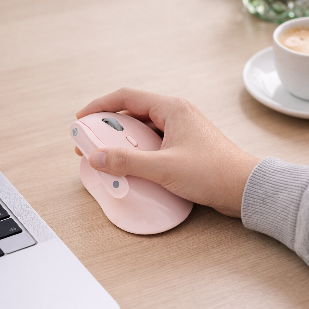 Vertical Ergonomic Mouse – Comfortable Soft Grip