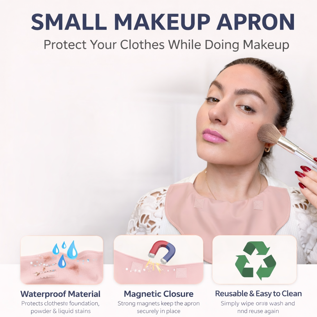 Makeup Collar Protector – Perfect for Makeup & Dressing