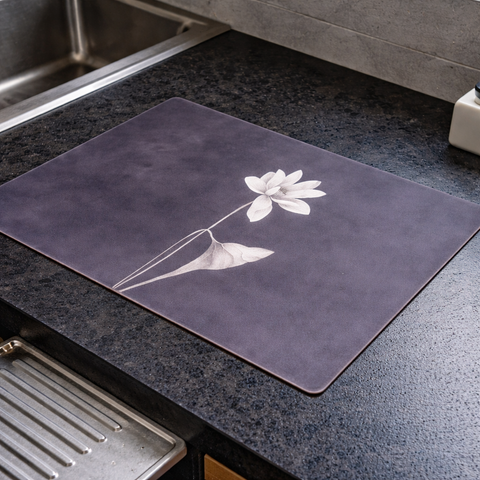 Floral Waterproof Counter Mat
