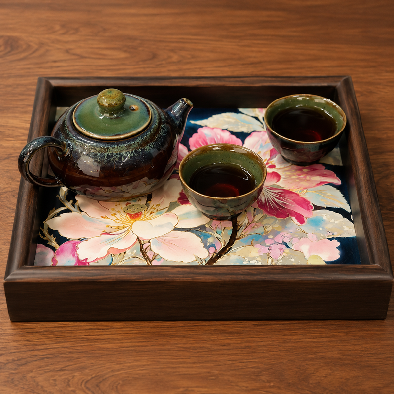 Bloom Wooden Tray