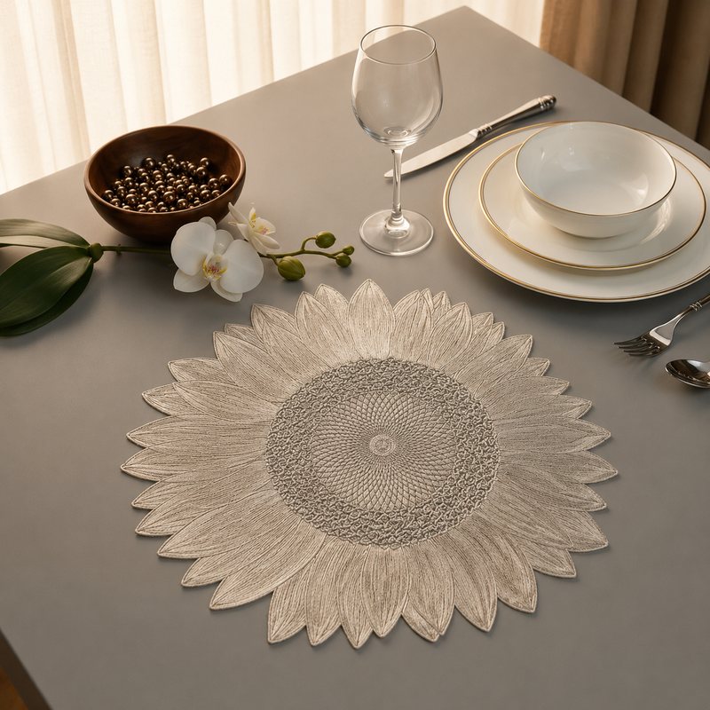 Luxury Sunflower Table Mat
