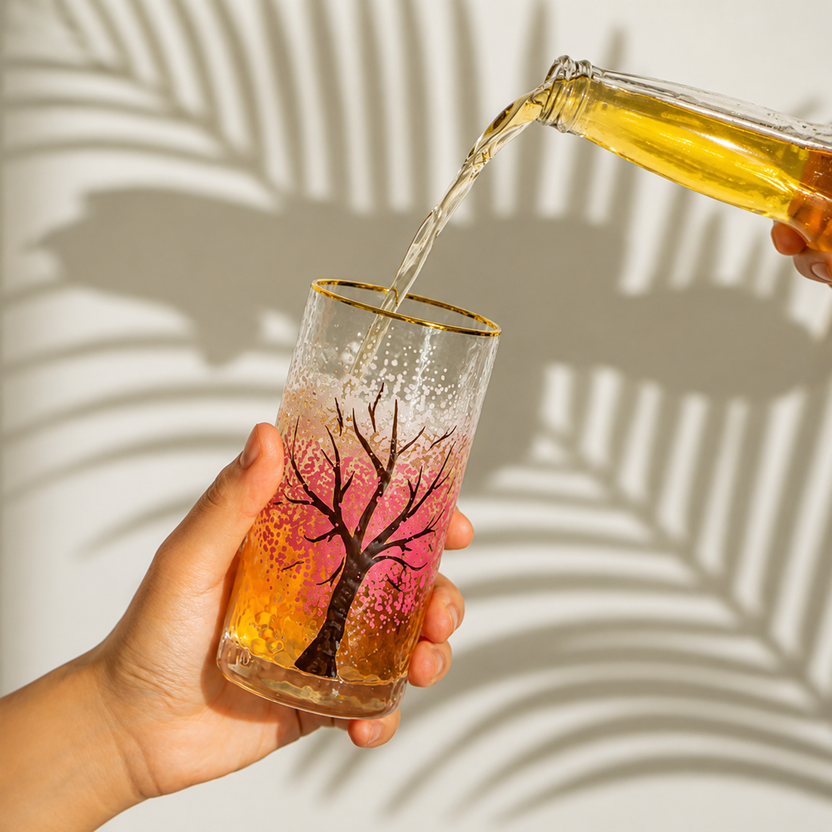 Cherry Blossom Magic Glass – Cold Reactive Technology