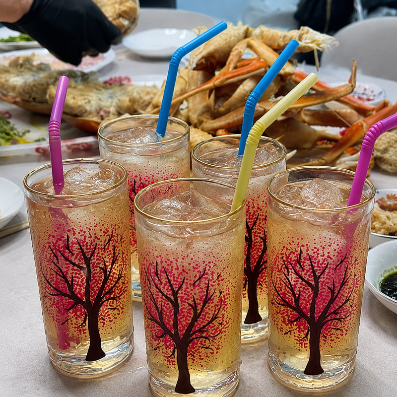 Cherry Blossom Magic Glass