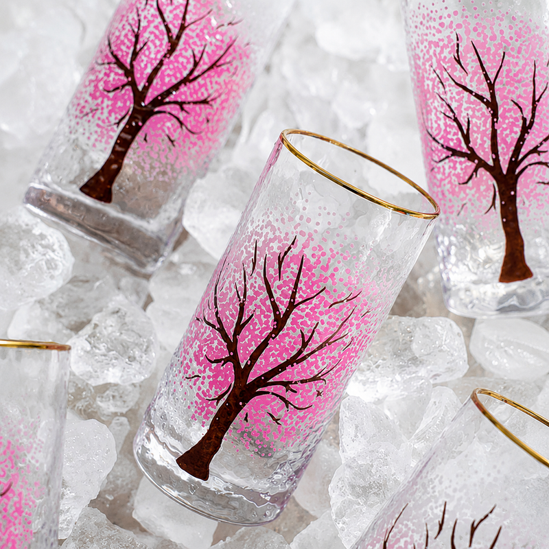 Cherry Blossom Magic Glass