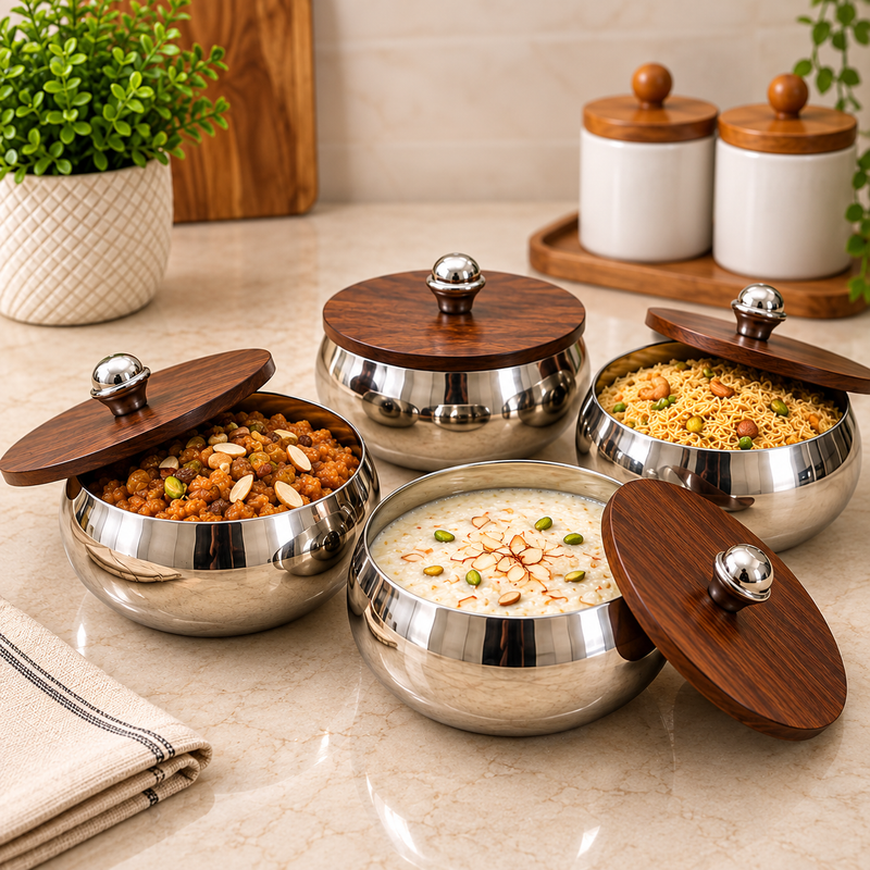 Multipurpose Serving Pot with Lid